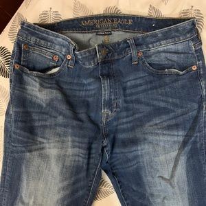 AE Slim Straight Jeans — 36x32